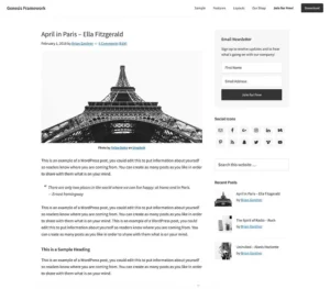 Genesis-framework | webtronix designs web agency
