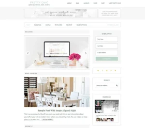 Pretty-chic-theme | webtronix designs web agency